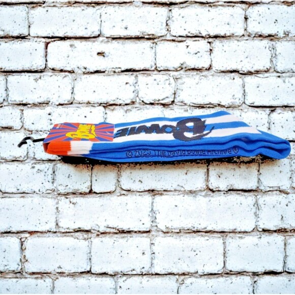 Official David Bowie “Legend” Unisex  Crew Socks Rock Music - Picture 3 of 4